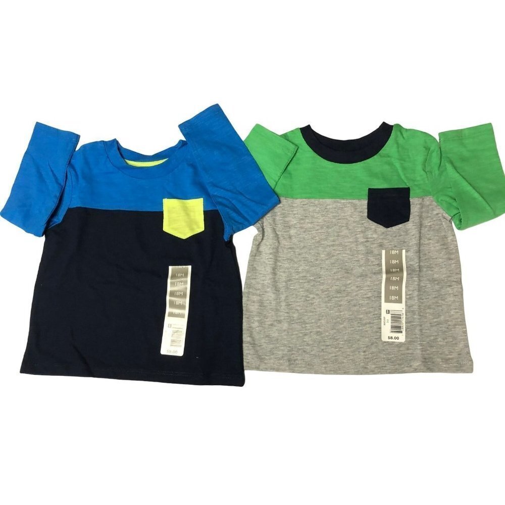 FALLS CREEK KIDS SET‎ OF TWO LONG SLEEVES SHIRTS SIZE 18 MOS NEW WITH TAG